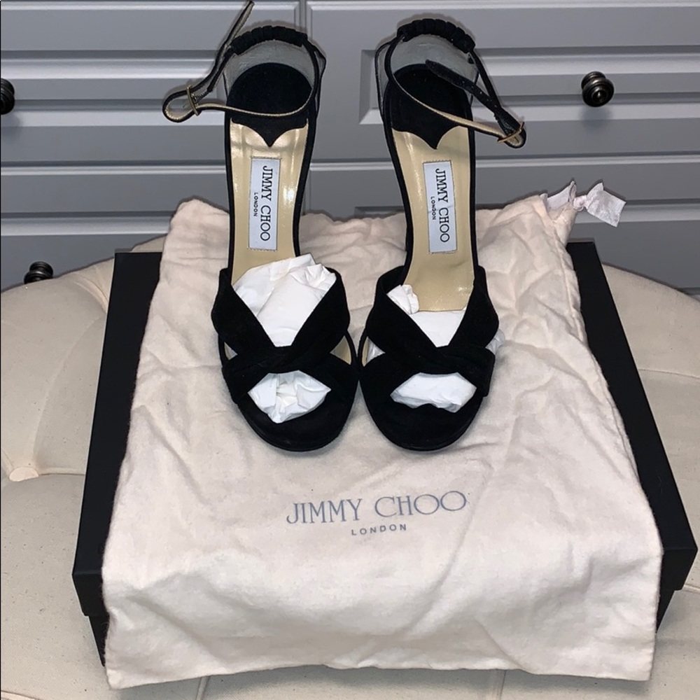 Jimmy Choo Suede Heels